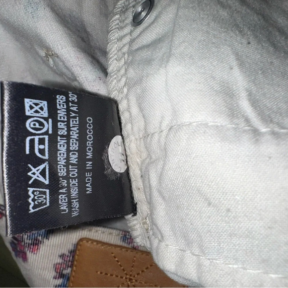 ISABEL MARANT ETOILE Floral Print Corduroy Pants Y2K Low Rise US 6 Purple Luxury - Picture 12 of 12